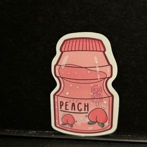 PEACH DRINK STICKER